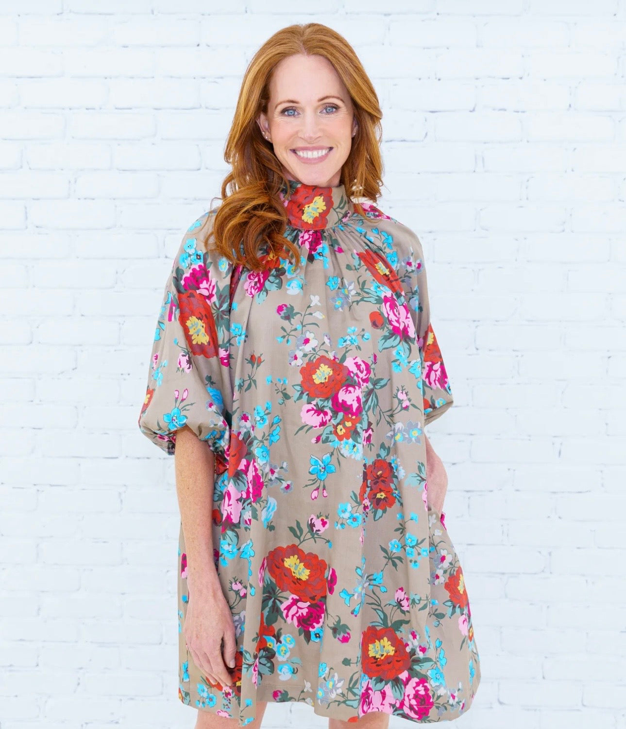 Caryn Lawn Floral Dress