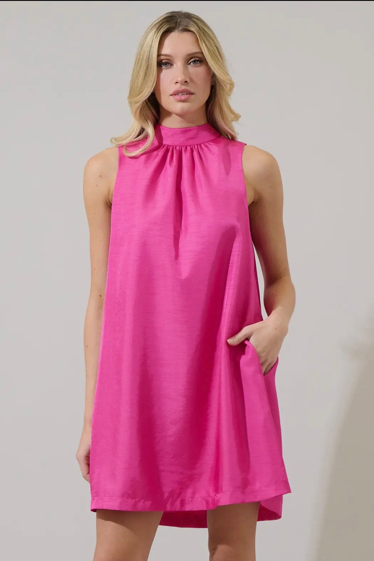 Keyla Trapeze Mini Dress