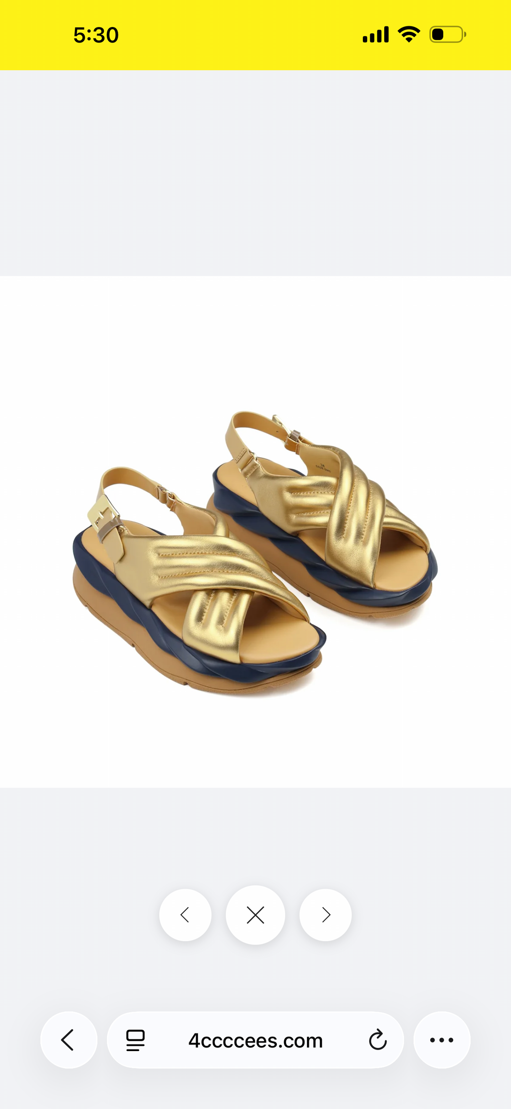 4ccccees Gold Mello Manna