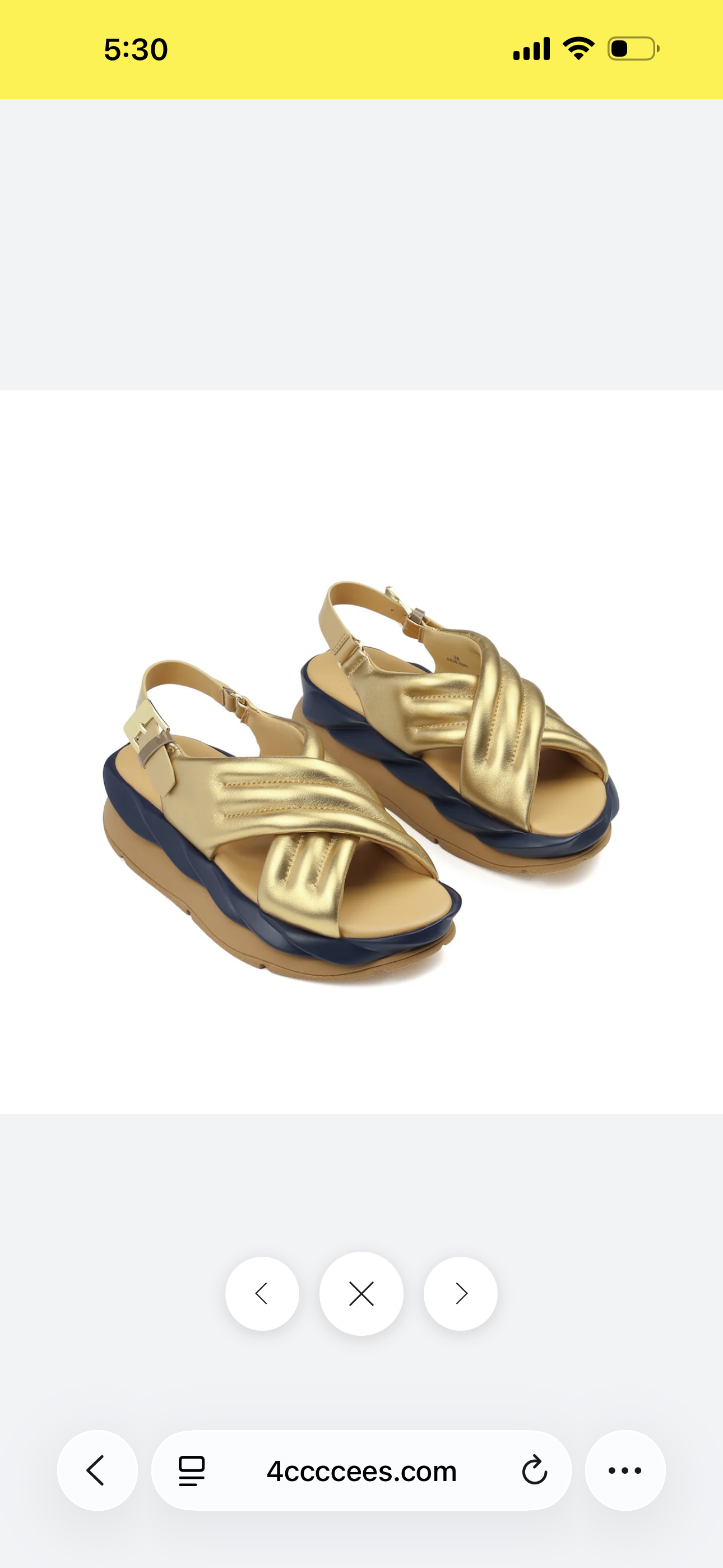 4ccccees Gold Mello Manna