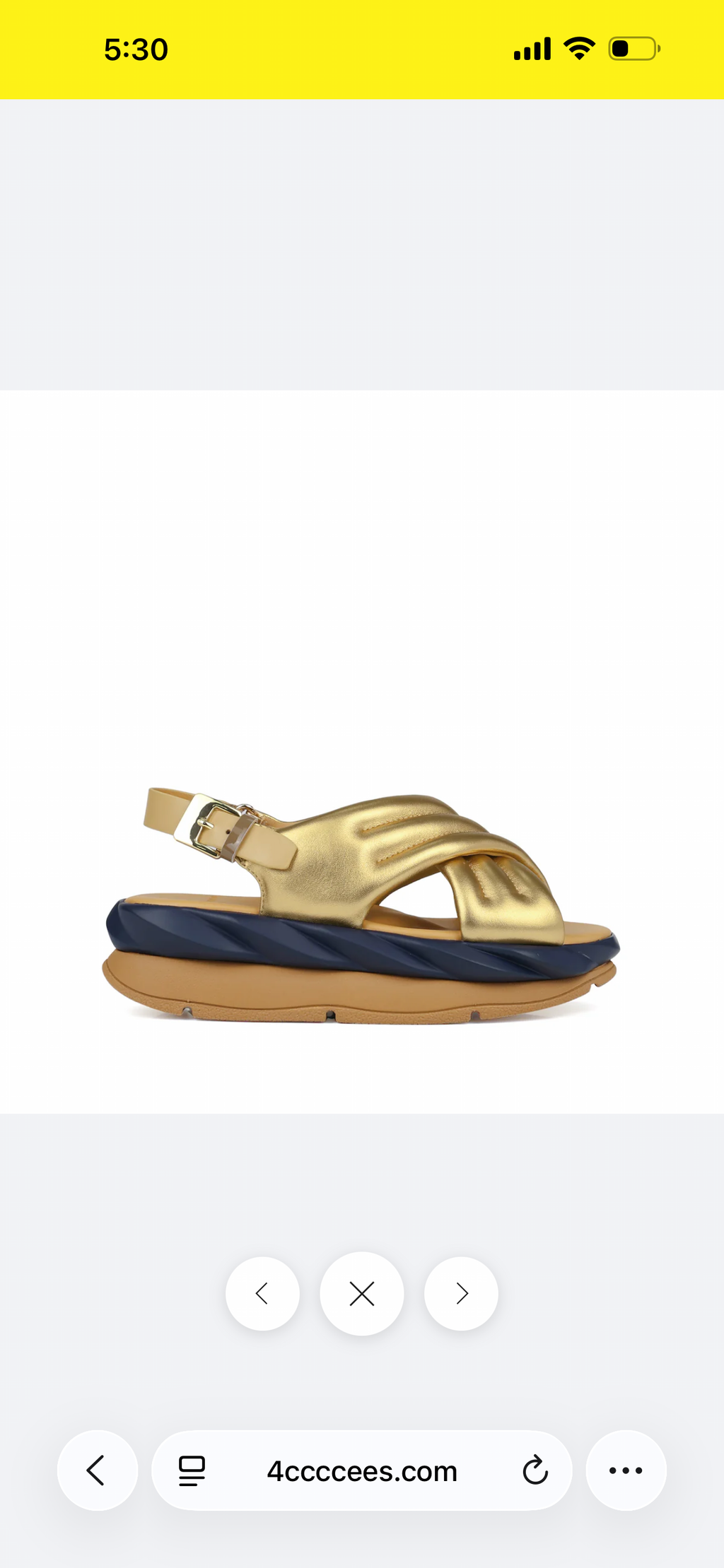 4ccccees Gold Mello Manna