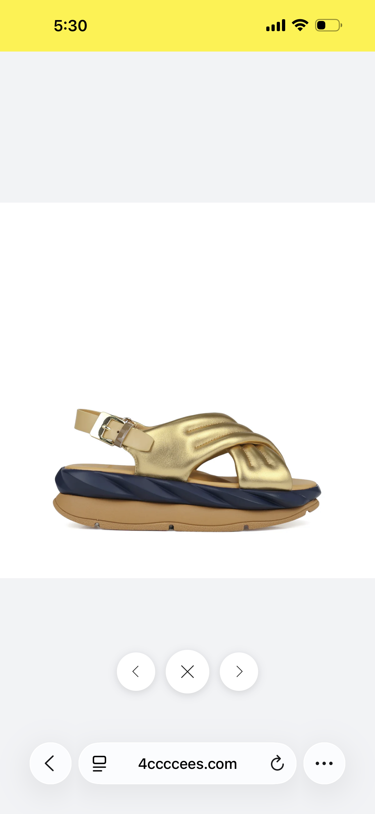 4ccccees Gold Mello Manna